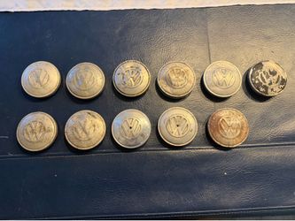 Lot of 11 Original VW Bug Gas Caps