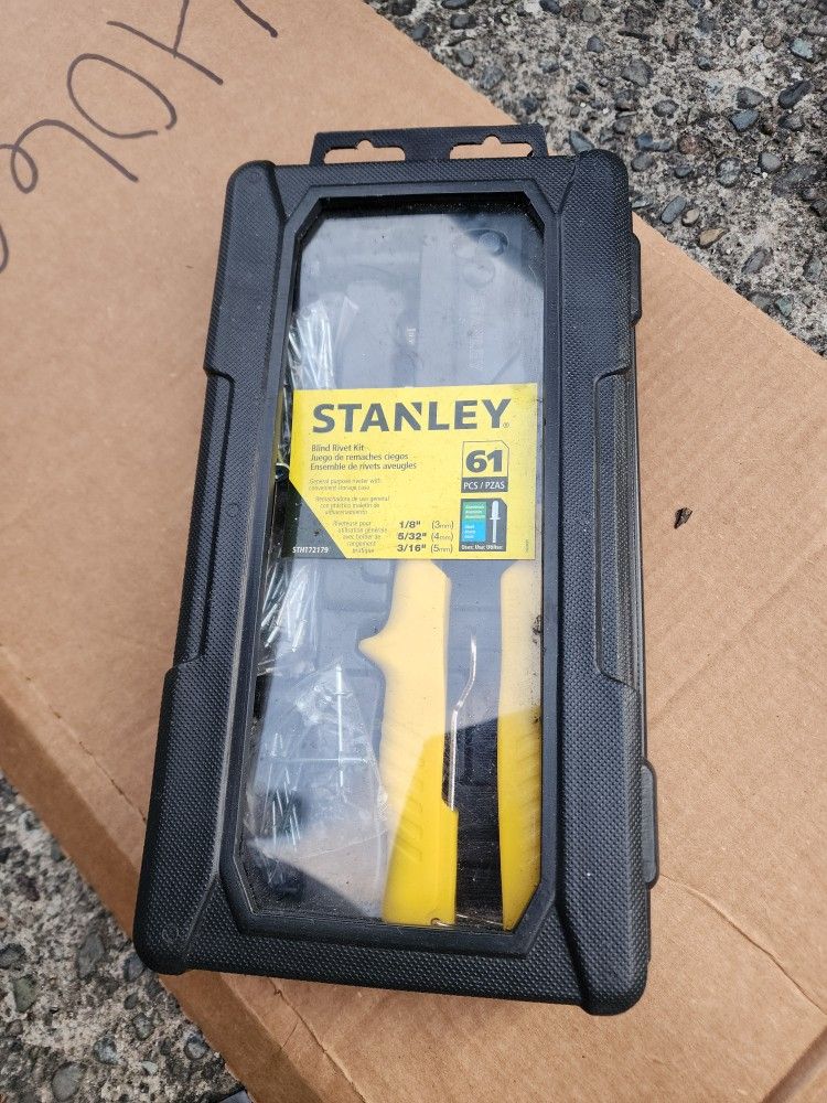 Stanley Rivet Gun Toolkit Manual Steel STHT72179