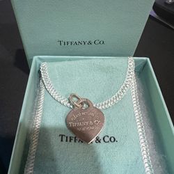 Tiffany & Co  Heart Tag Charm 