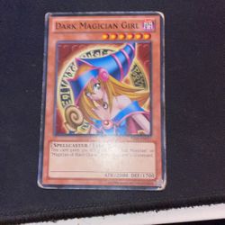 Yugioh Dark Magician Girl Limited Edition Card
