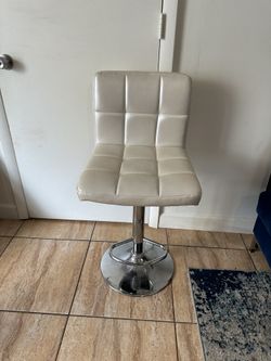 White Bar Stool