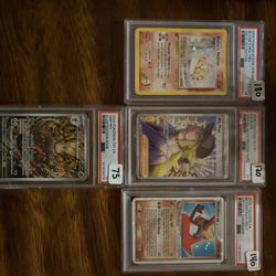 Pokemon Cards (slabs)  For Sale 