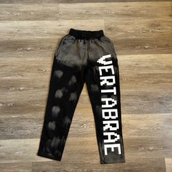 Vertabrae Joggers Size M Grey Black And White 