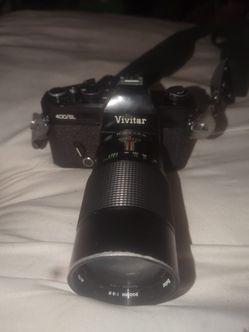 Vivitar 200 mm telephoto lens