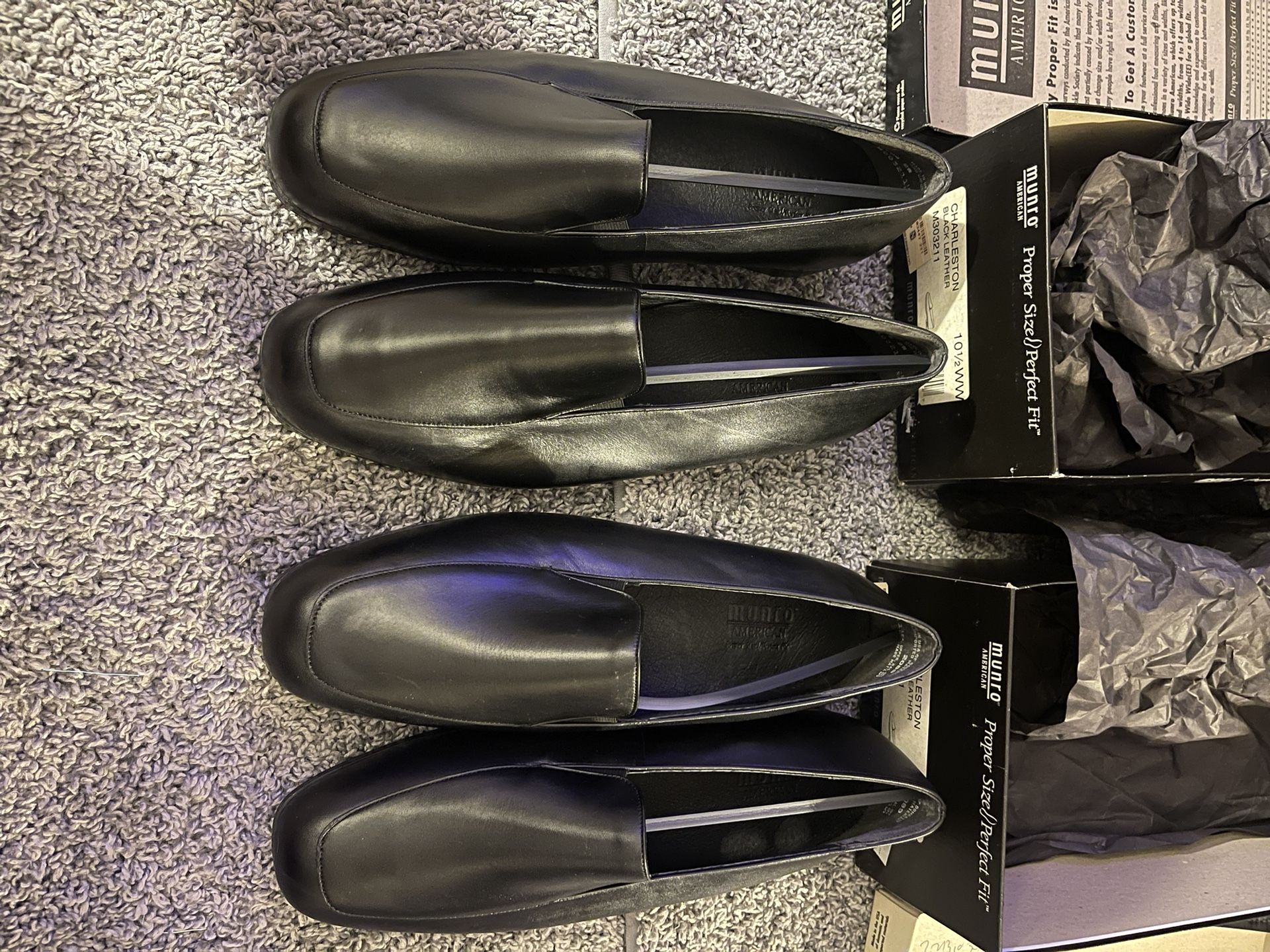 Munro American Italian Leather Women’s Dress Shoes