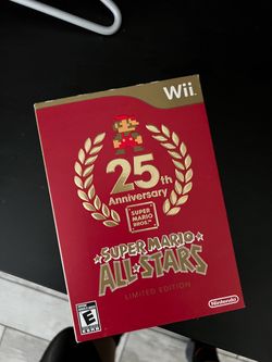 Sealed super Mario all stars game Nintendo Wii