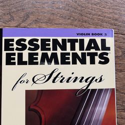 Essential Elements For Strings - Brand New. 