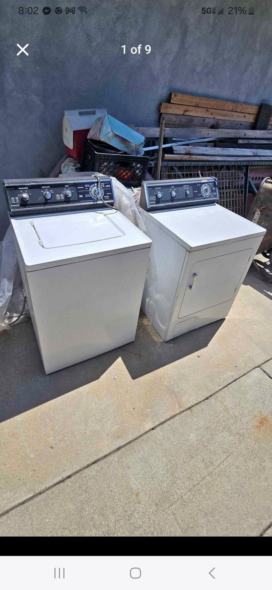 Washer And Dryer