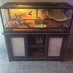 Full Aquarium And Stand 