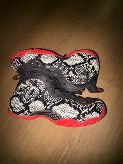 Nike Air Foamposite One Albino Snakeskin