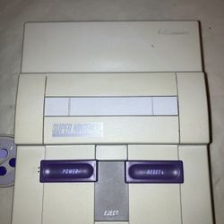 Super Nintendo SNES Console 
