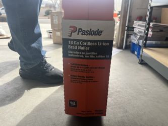 18 Ga Cordless Finish BradNailer