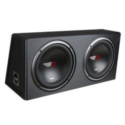 XED Dual 12" Loaded Vented Enclosure - XE12DV