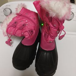 Girl Snow Boots Size 5