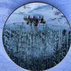 WAKAN TANKA BRADFORD FACES OF SPIRIT MINIATURE PORCELAIN PLATE
