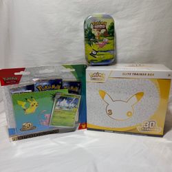 Pokémon TCG 30th Celebration Bundle Set