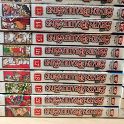 Seven Deadly Sins Manga (Vol. 12-31)