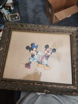 Mickeys surprise party limited edition seragraph