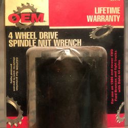 4 wheel drive spindle nut wrench