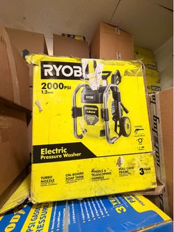 $160 ryobi electric power washer 2000 psi