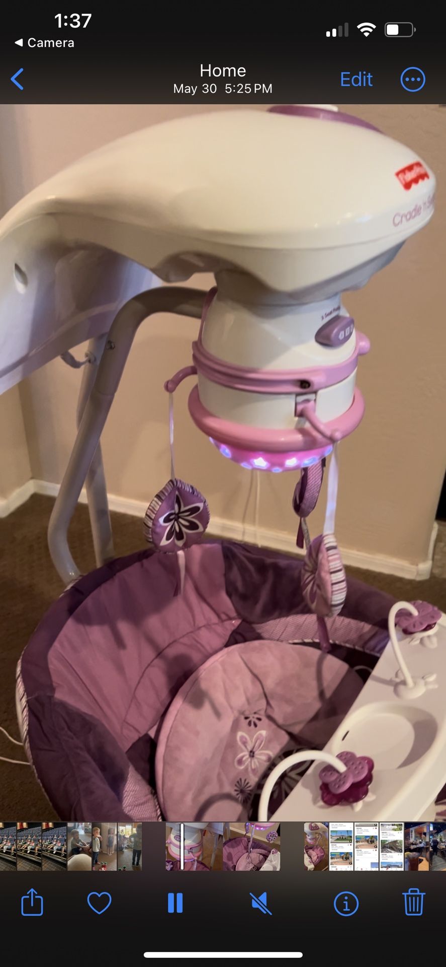 Fisher Price Baby Swing Used ( Normal Wear)