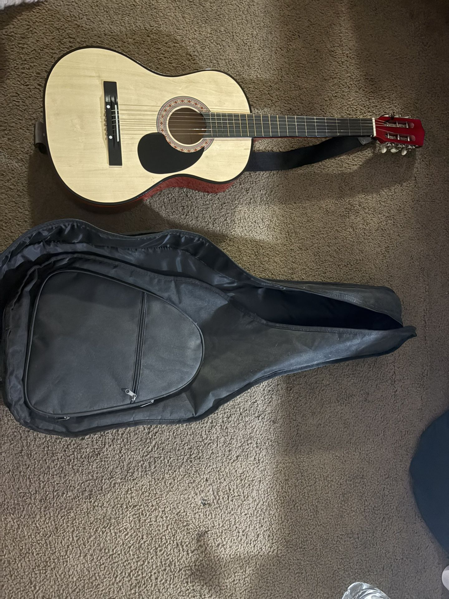 Guitar And Case 