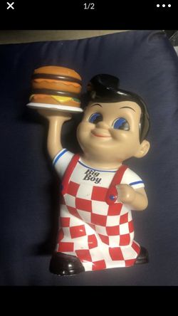 Vintage bobs big boy piggy bank