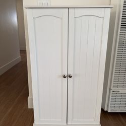 Kitchen Pantry for Dining Room Living Room, Storage Cabinet with Doors and Adjustable Shelve