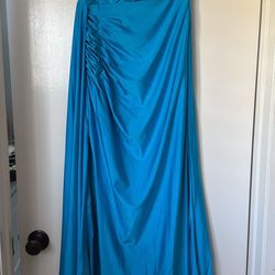 Turquoise Prom Dress Size 4/6
