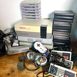 Vintage 🎮 Nintendo / Super Nintendo / PlayStation Bundle – Games, Controllers & Accessories 🎮