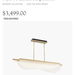 Nyra 60 Linear Suspension By Sean Lavin