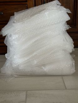 Used bubble wrap for moving