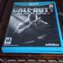 Call Of Duty Black Ops 2 Wii U Replacement Video Game Case With Booklet 
