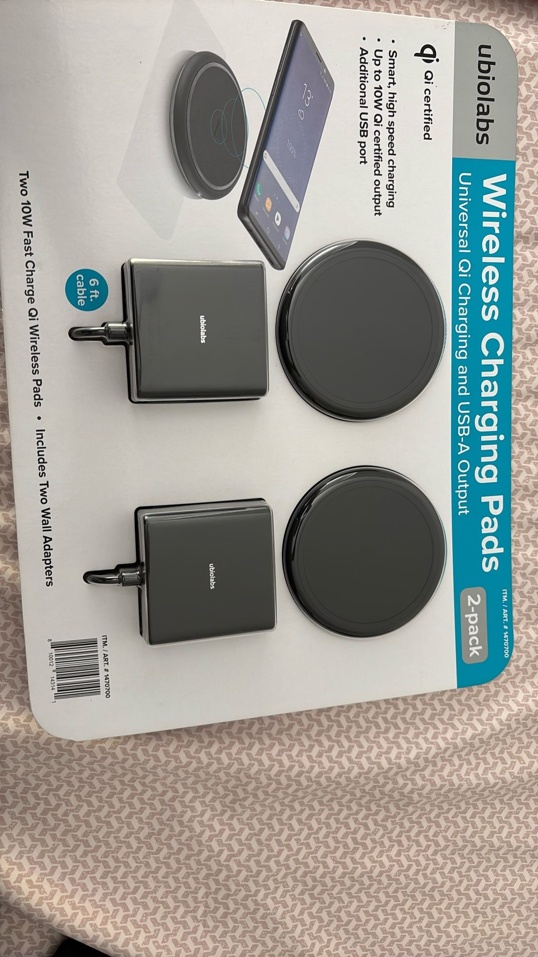 Two Wireless Charging Pads