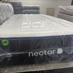 TWIN XL NECTAR MATTRESS & BOX SPRING BED SET