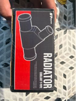 Weldless Aluminum Radiator Coolant Y-Pipe Coolant Hose Connector Pipe Compatible with Ford F250 F350 F450 F550 E350 E450 Excursion 6.0L Diesel Engine 
