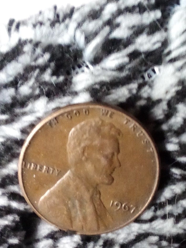 1967 No Mintmark Penny