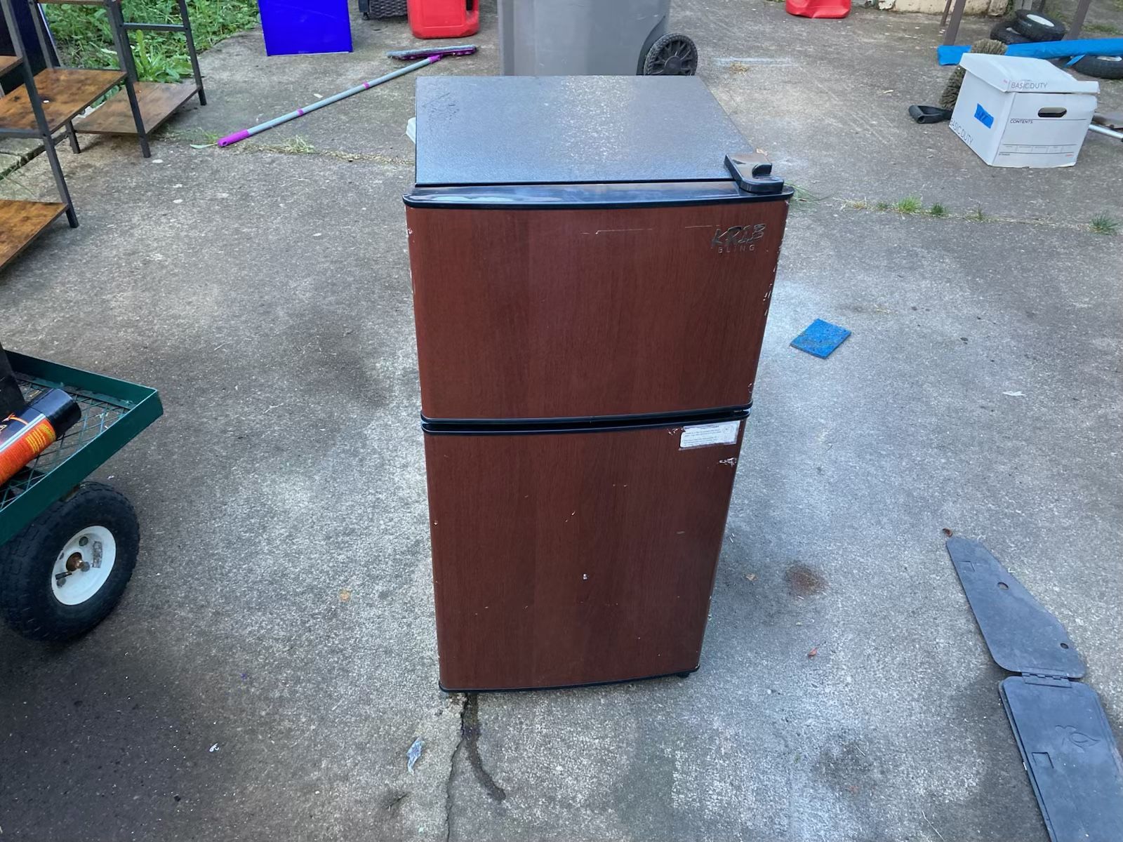 Working Mini Fridge With Freezer