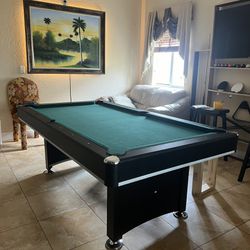 84 X 48 Inch Trump Pool And Ping Pong Combo