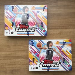 2025/26 Topps Finest Basketball — Hobby Box