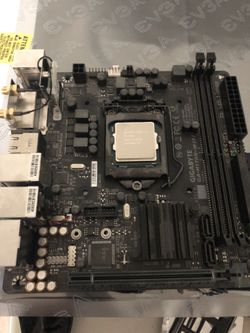Cpu motherboard combo