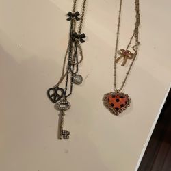 Vintage Betsy Johnson Long Necklace 