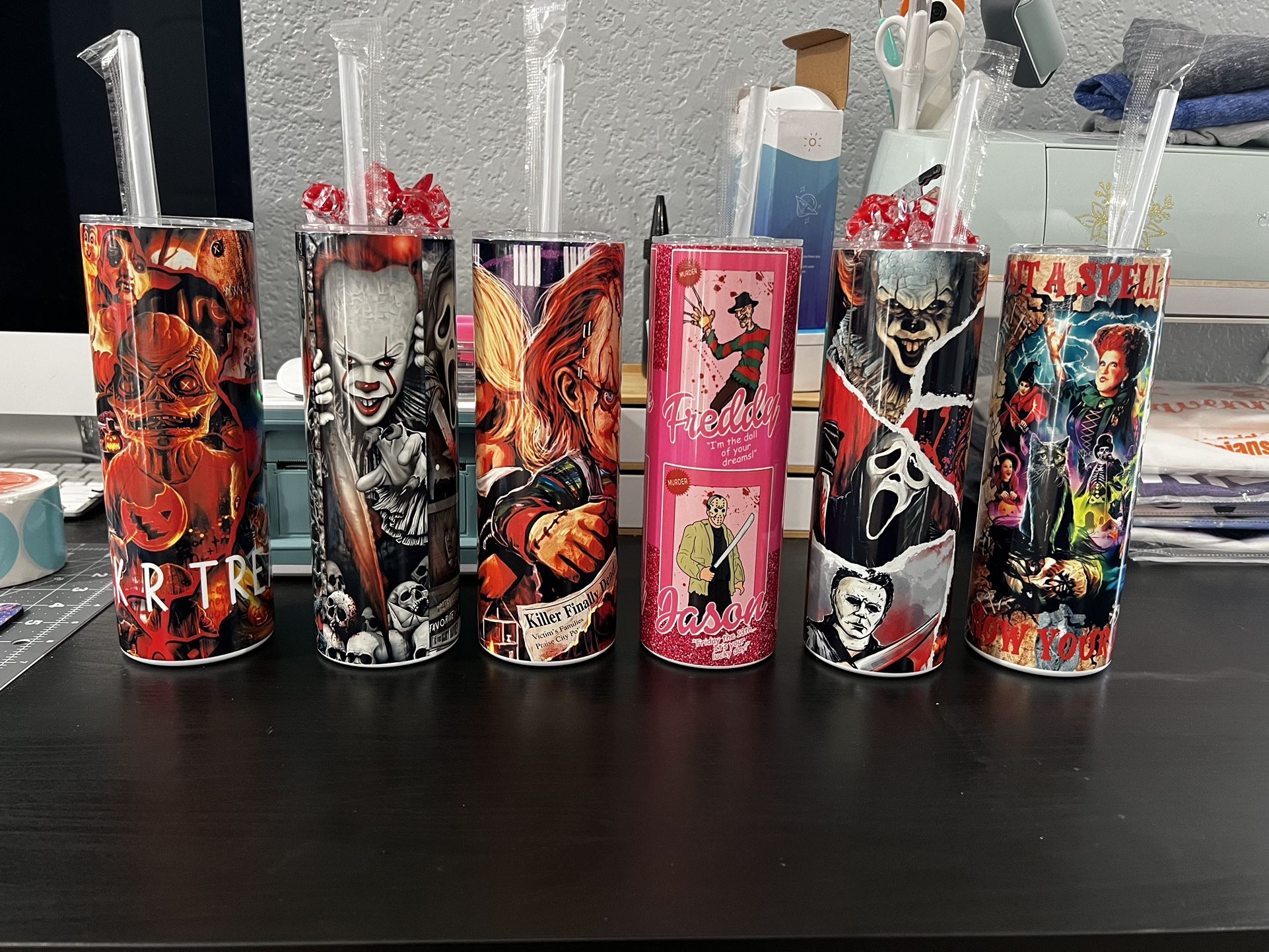 Horror Tumblers