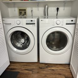 LG Front Load Washer and Dryer