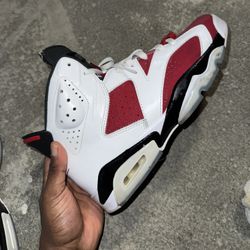 Jordan 6 Carmine Size 8