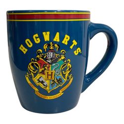 Silver Buffalo Harry Potter Hogwarts Crest and Stripes Jumbo 25 oz mug coffee tea ceramic 2021