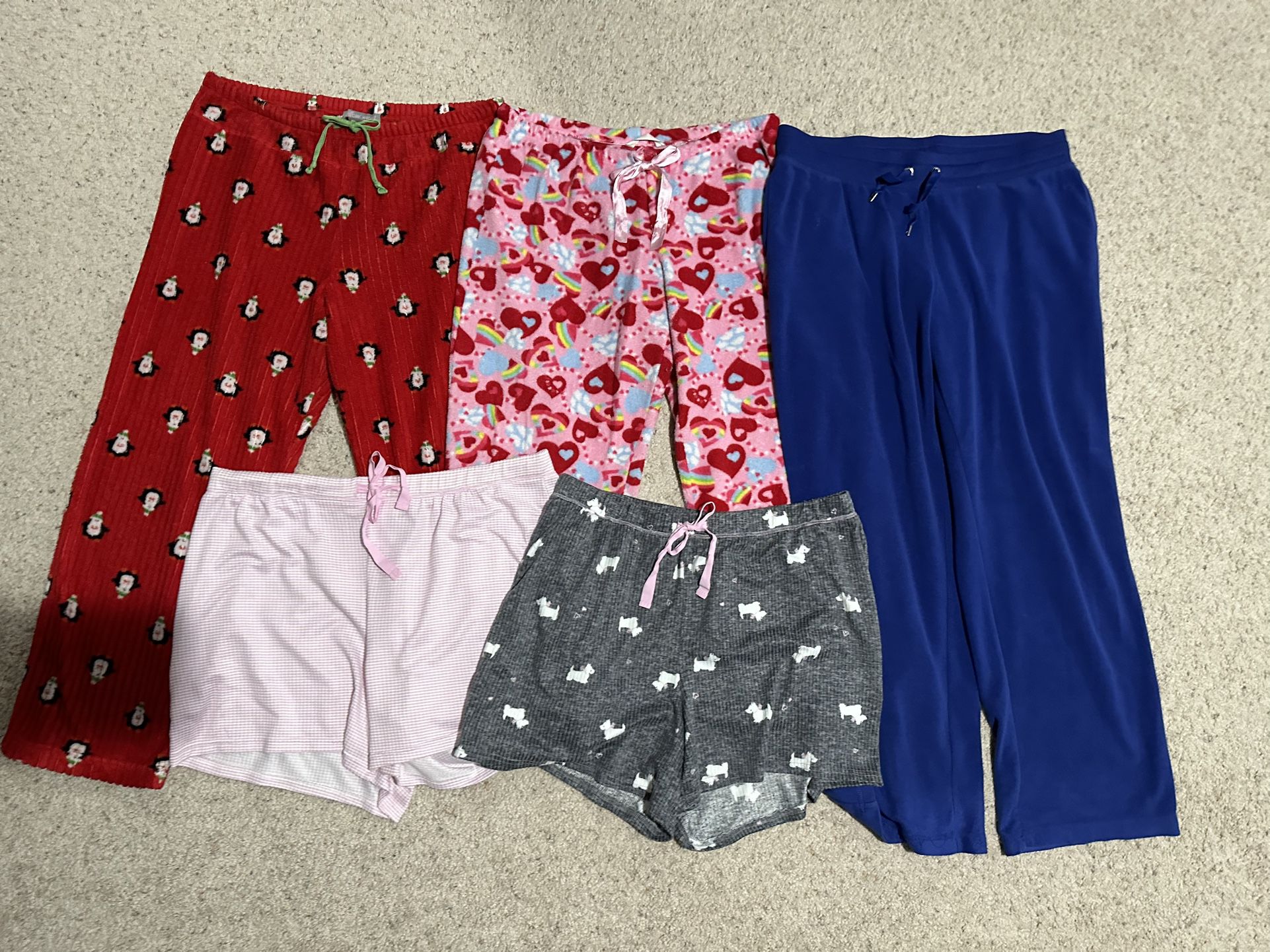 Pajama Pants/Shorts Lot