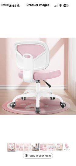 Kids desk pink