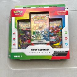 Pokémon First Partner Illustration Collection Series 1 (Opened Set)