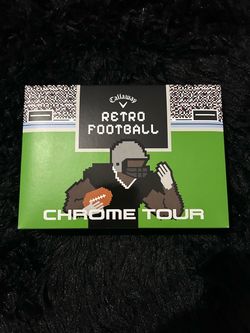 Callaway Chrome Tour Retro Football Golf Balls